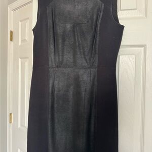 BCBGMaxAzria Elegant Black Midi Dress